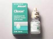 Ciloxan Ointment Ophthalmic sol. 003mg/ml 5 ml (ciprofloxacino)